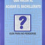 QUÉ HACER AL ACABAR EL BACHILLERATO. GUÍA PARA NO PERDERSE.