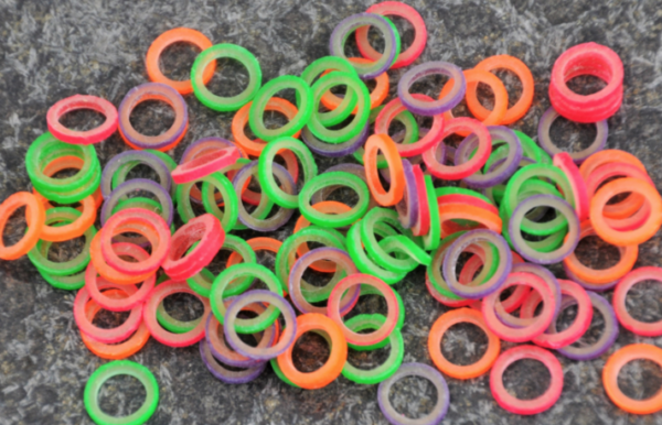 ELASTICOS DE ORTODONCIA DE COLORES