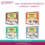 PACK VOCABULARIO FOTOGRAFICO ELEMENTAL - ANIMALES