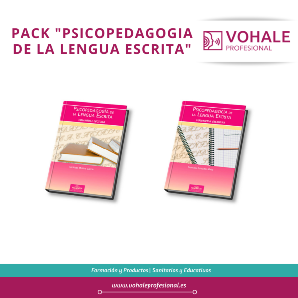 PACK "PSICOPEDAGOGIA DE LA LENGUA ESCRITA"