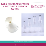 PACK RESPIRATOR VAHO + BOTELLITA CUENTA GOTAS