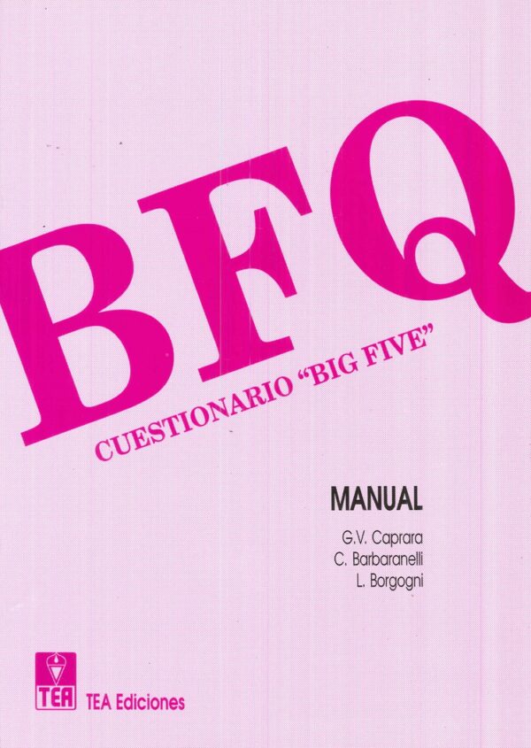 BFQ. CUESTIONARIO "BIG FIVE" (b)