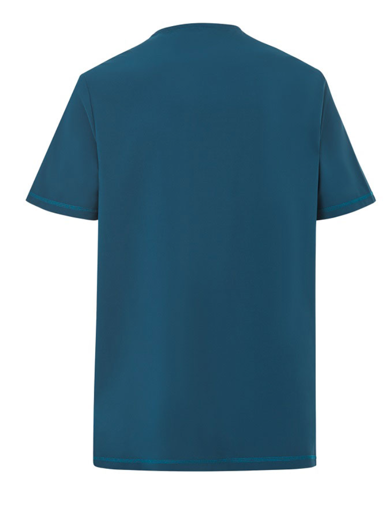 CASACA SANITARIA UNISEX CUELLO V REGULAR FIT - Imagen 2