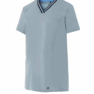 CASACA SANITARIA MUJER SLIM FIT CUELLO V