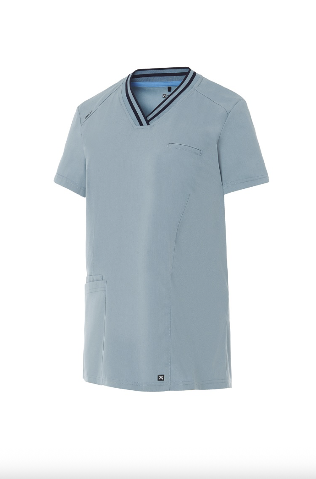 CASACA SANITARIA MUJER SLIM FIT CUELLO V