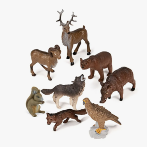 ANIMALES DE BOSQUE (8 UNIDADES)