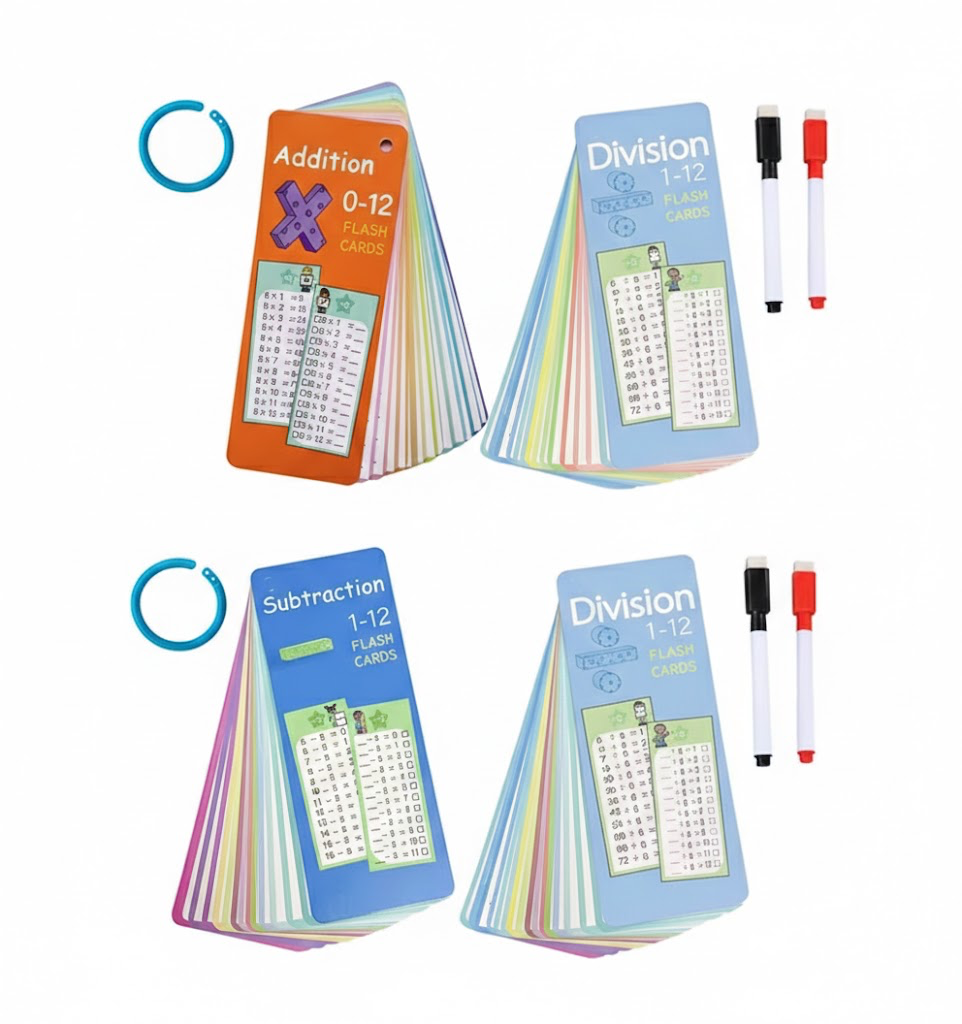 TARJETAS DE APRENDIZAJE MATEMÁTICO