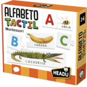 ALFABETO TÁCTIL MONTESSORI