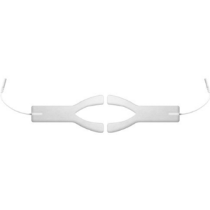 ELECTRODOS EXTRAORALES AUTOADHESIVOS CON CABLE ACOPLADO LABIOS Y MEJILLAS