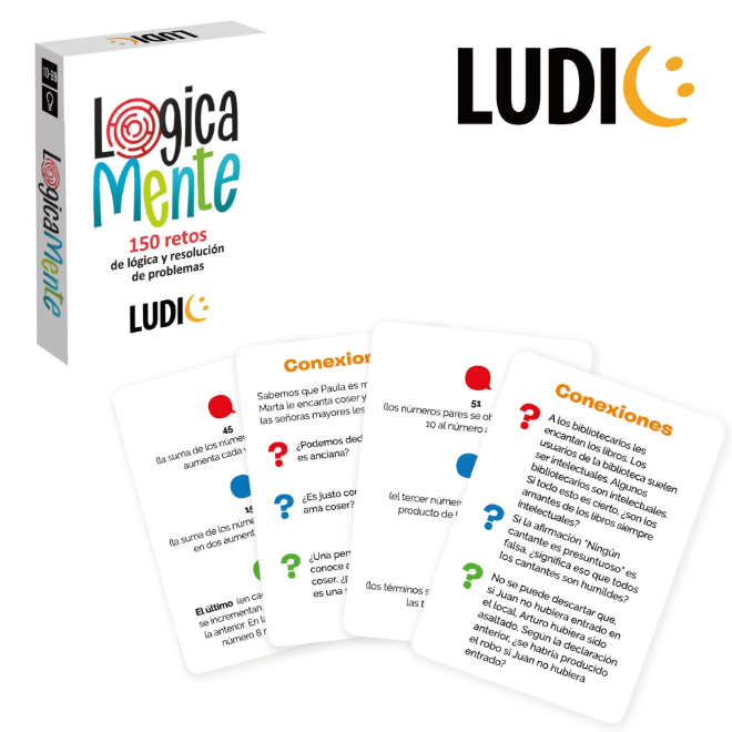 CARTAS LUDIC - LÓGICAMENTE - Imagen 2