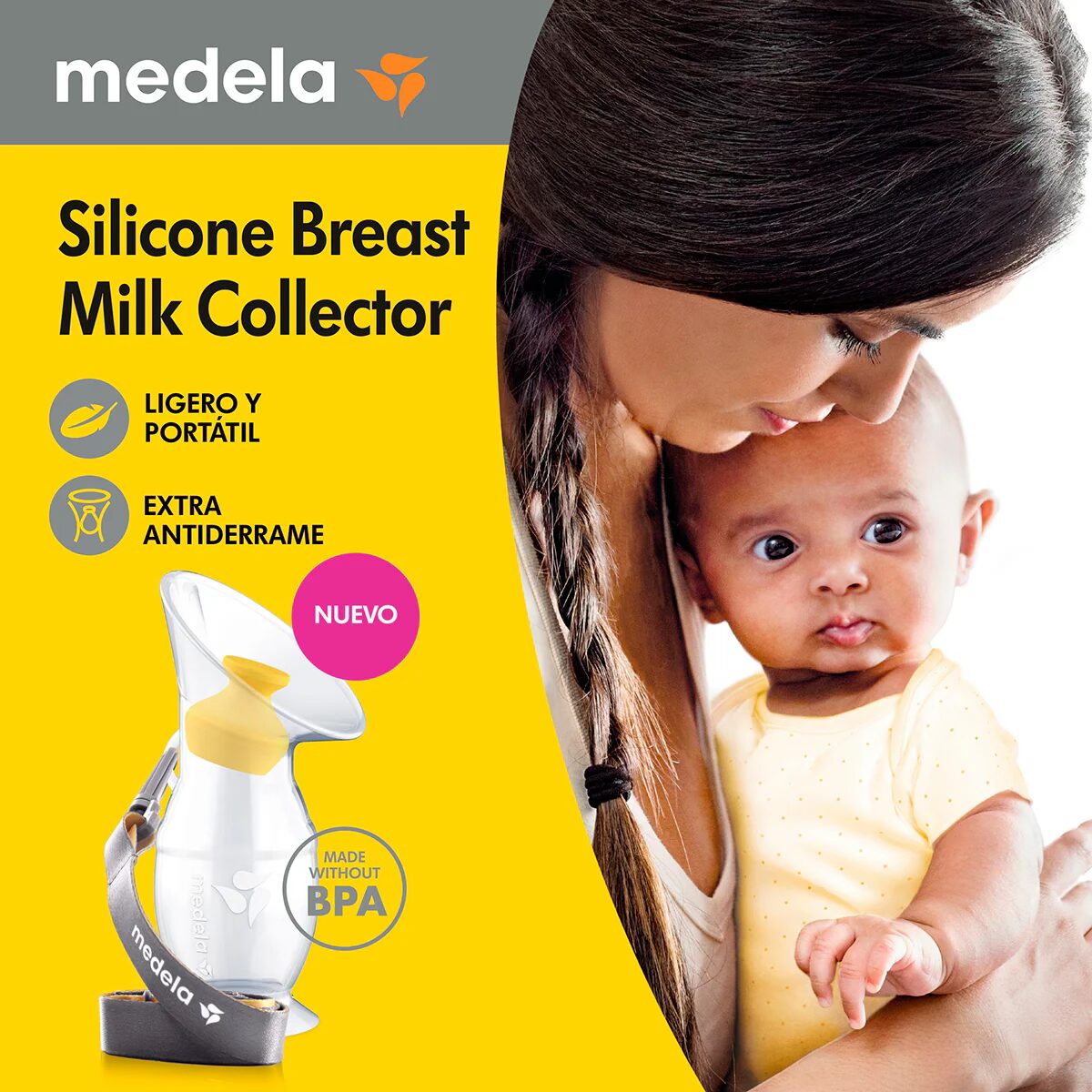 COLECTOR DE LECHE MATERNA DE SILICONA - Imagen 5